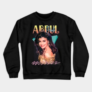 Paula Abdul 90s Retro Aesthetic Crewneck Sweatshirt